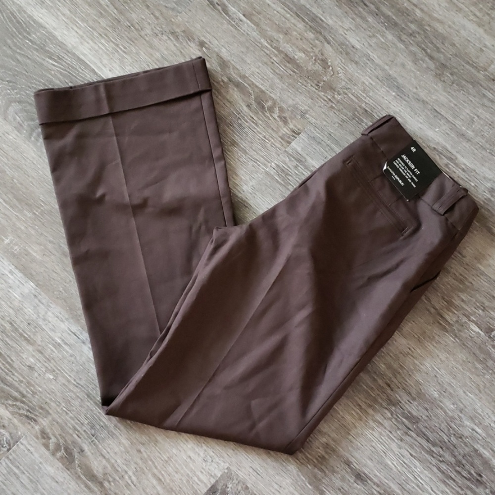 NWT Banana Republic Jackson fit curvy pant 4R